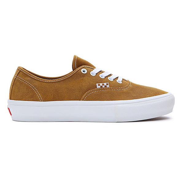 VANS - Skate Authentic Leather Shoes [GOLDEN BROWN]