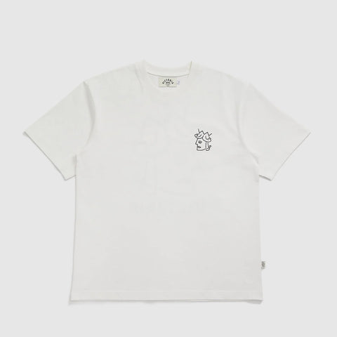 Victoria - Queenhead Logo S/S Tee [White]