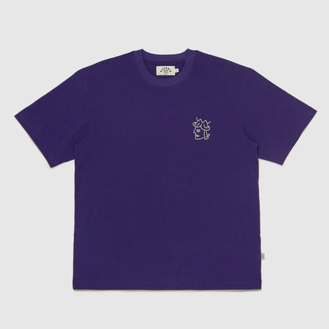 Victoria - Queenhead Logo S/S Tee [Purple]