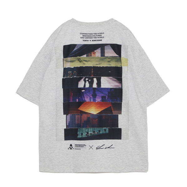 Muraspo - Random Border Tokyo S/S Tee [Gray]