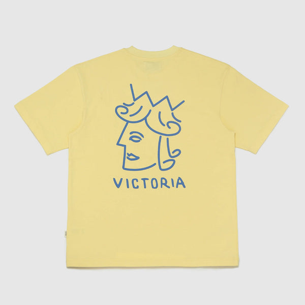 Victoria - Queenhead Logo S/S Tee [Yolk]