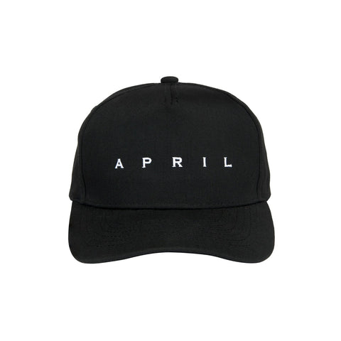 April - EMB Cap [BLACK/WHITE]