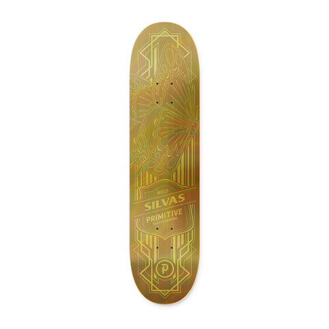 Primitive - Silvas Holofoil Butterfly Deck 8.5” [GOLD]