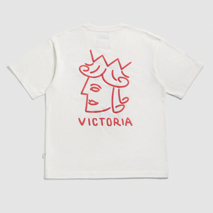 Victoria - Victoria X Yat Pit Logo S/S Tee [WHITE]