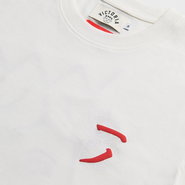 Victoria - Victoria X Yat Pit Logo S/S Tee [WHITE]