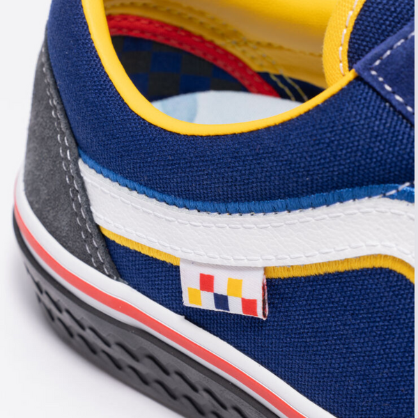 Vans X Pa’din Musa - Skate Old Skool Shoes [BLUE]