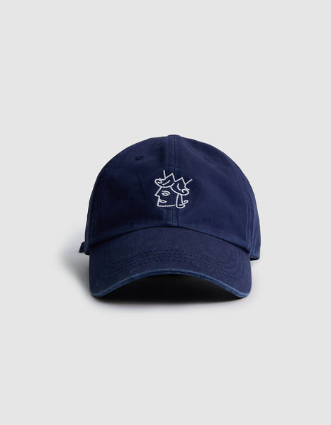 Victoria - Queenhead Cap [WASHED NAVY]