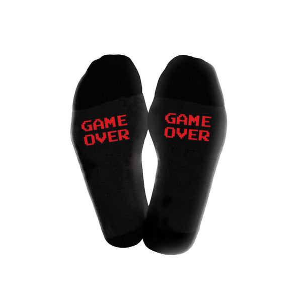 Girl -  Pac Man Game Over Socks [BLACK]