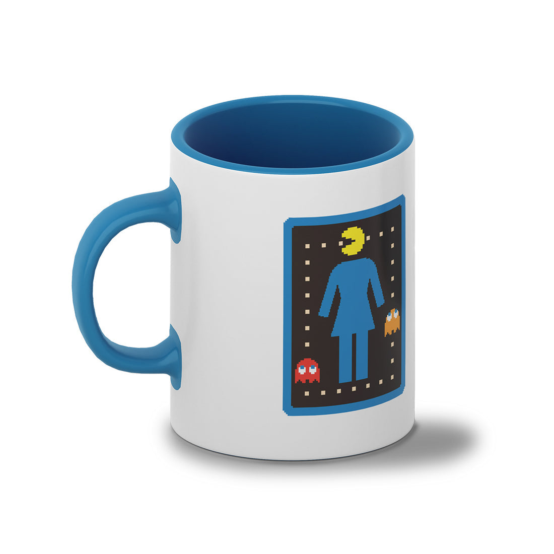 Girl - OG Pac Lock Mug [WHITE/BLUE]