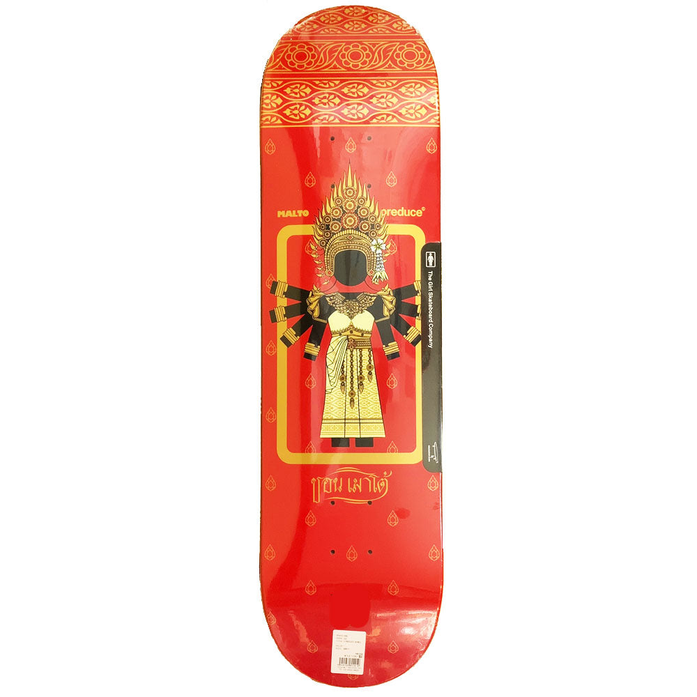 GIRL - Malto Preduce Deck 8.25” RED