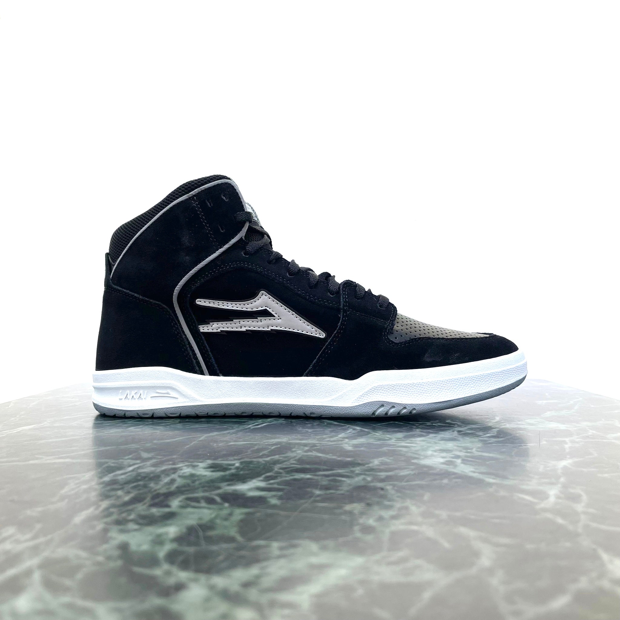 LAKAI - Telford Black/Reflective Suede