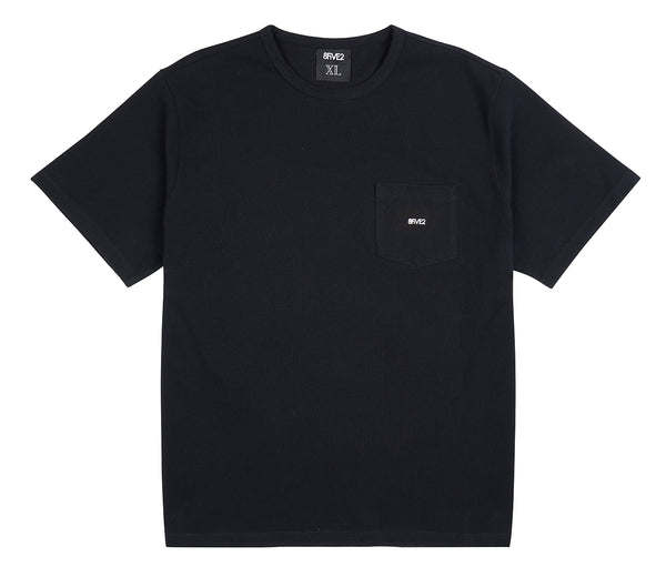 8FIVE2 Balboa S/S Pocket Tee Black