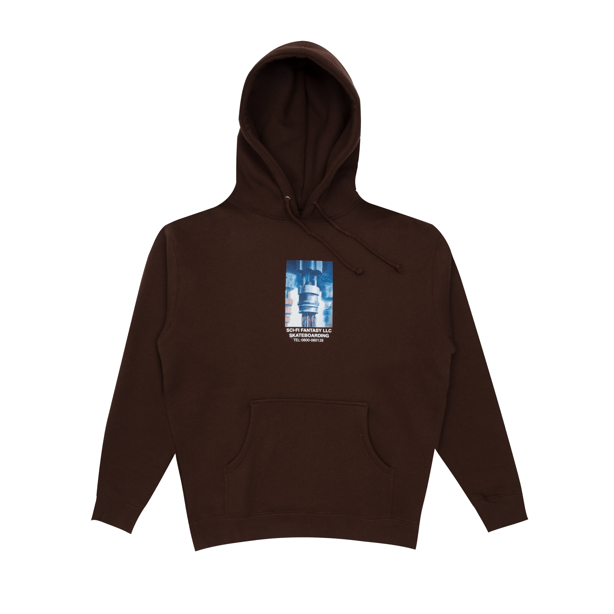 Sci-Fi Fantasy - Machine Hoodie [Brown]