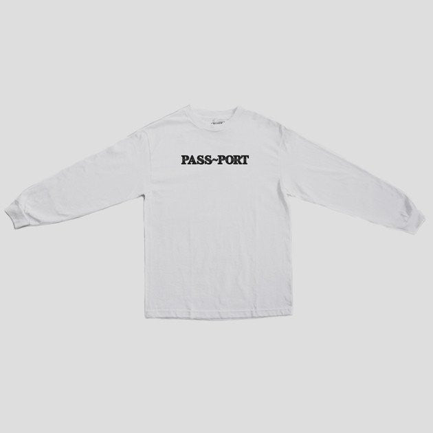 PASS~PORT "Official Puff" L/S Tee White