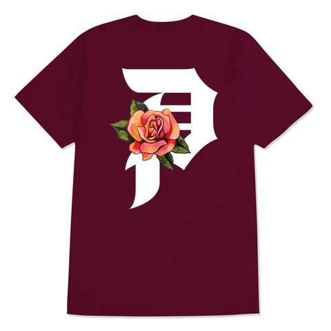 Primitive - Madrid Dirty P S/S Tee Burgundy