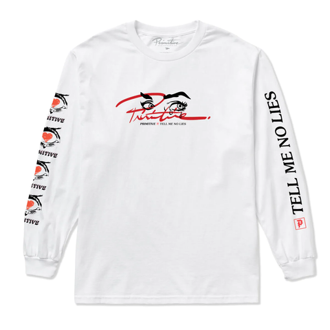 Primitive - Truth L/S Tee White