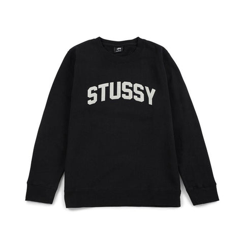 Stussy Academy Crewneck Crewneck - Black