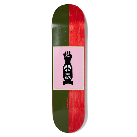 Chocolate - Trahan Peace Not Bad Deck 8.25"
